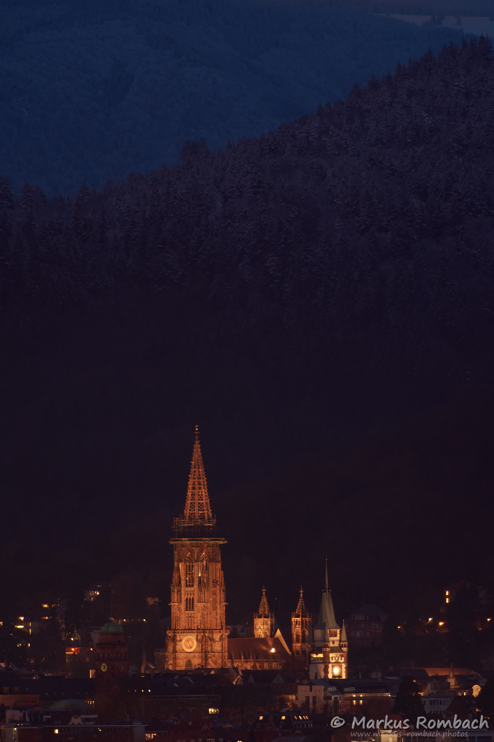 Kälte über Freiburg